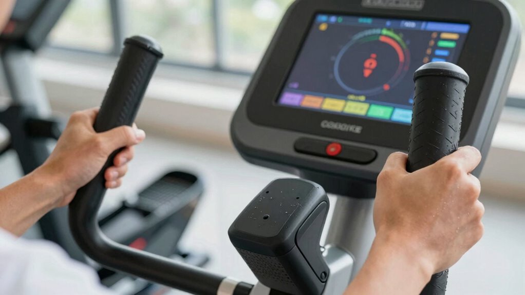 adjust resistance for interval training