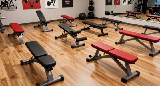 adjustable benches with extensions