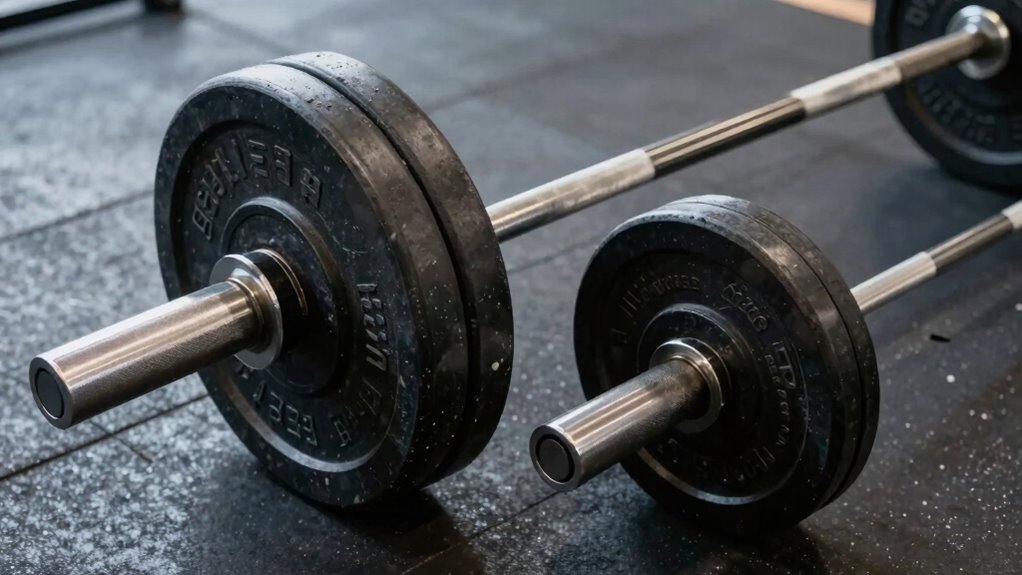 barbell diameter and grip