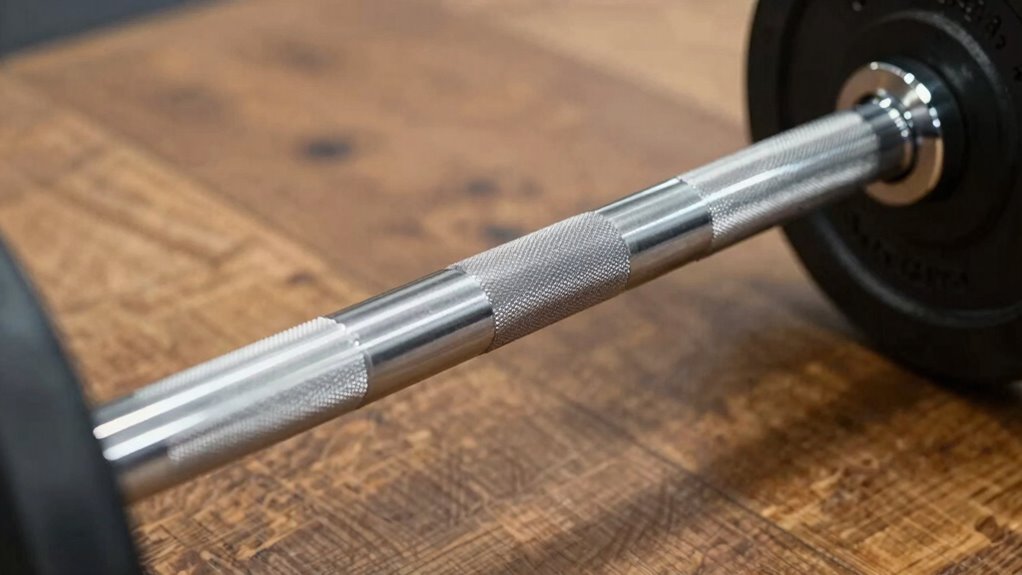 barbell diameter and grip