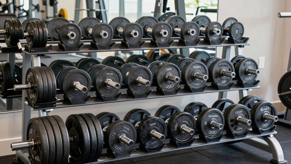 barbell set material compatibility