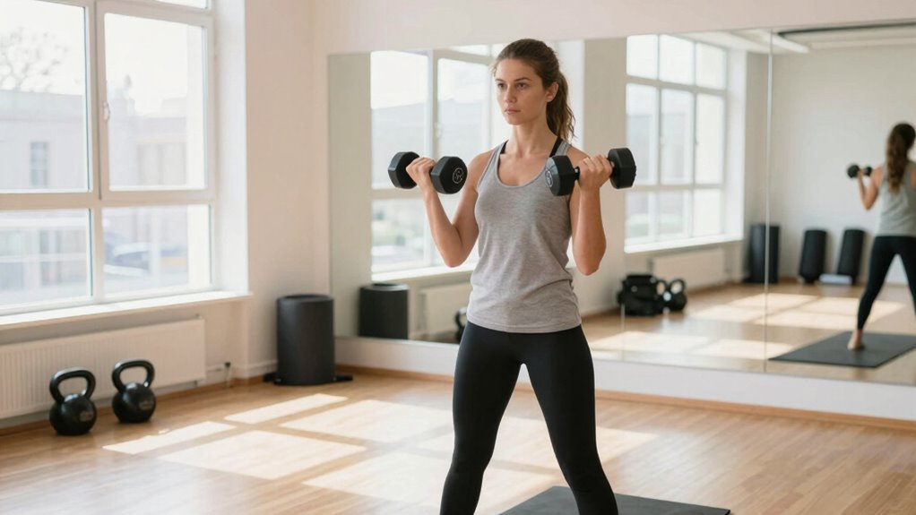 beginner dumbbell strength training