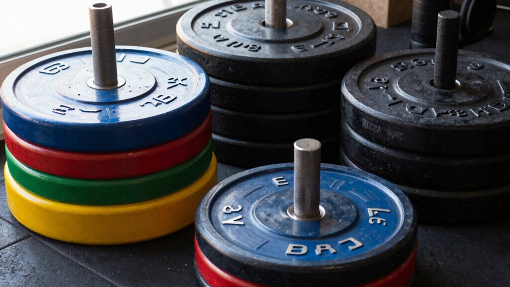 bumper vs iron plates