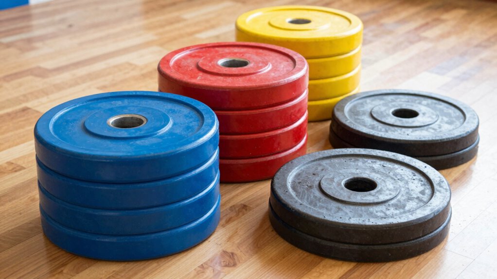 bumper vs iron plates