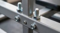 check bolts regularly for safety
