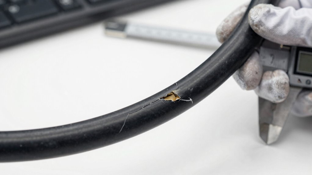 check cable flexibility strength