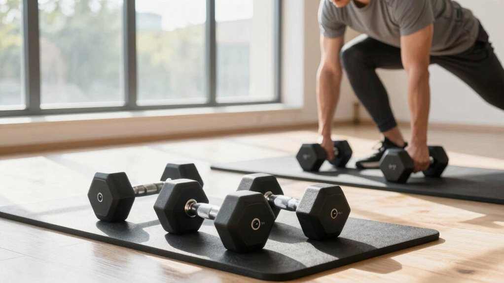 choose appropriate beginner dumbbells