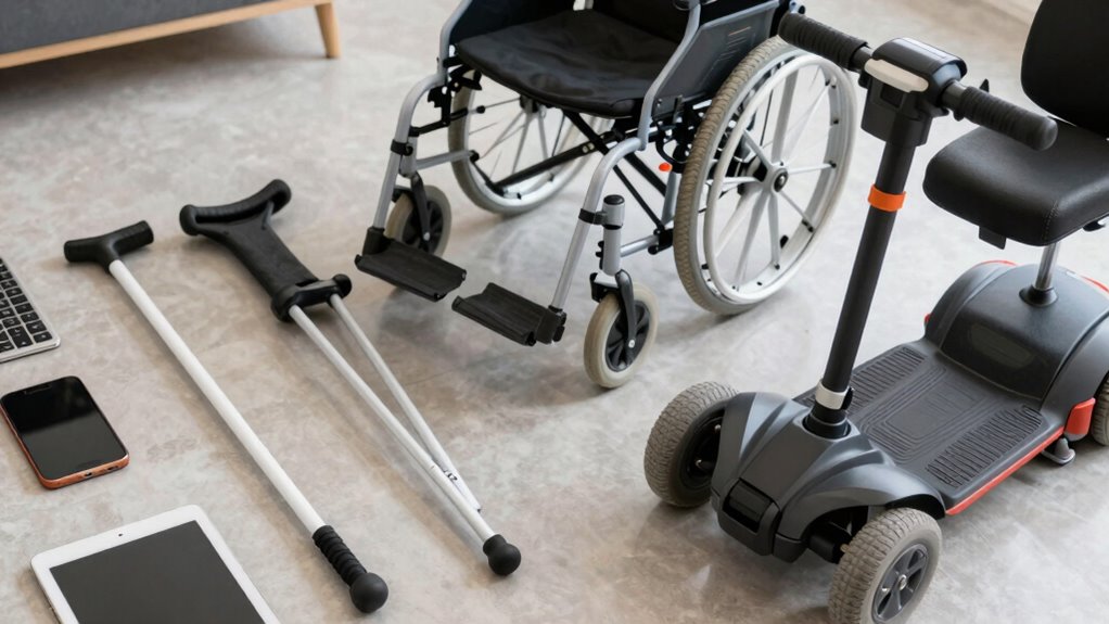 choose suitable accessibility devices