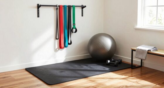 compact home gym design