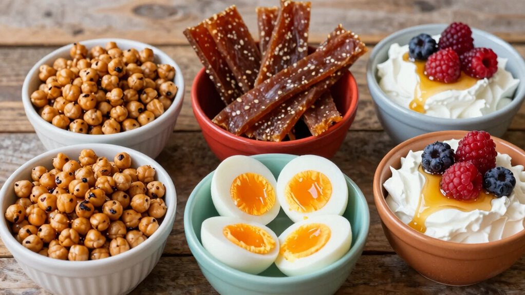 creative high protein snack ideas