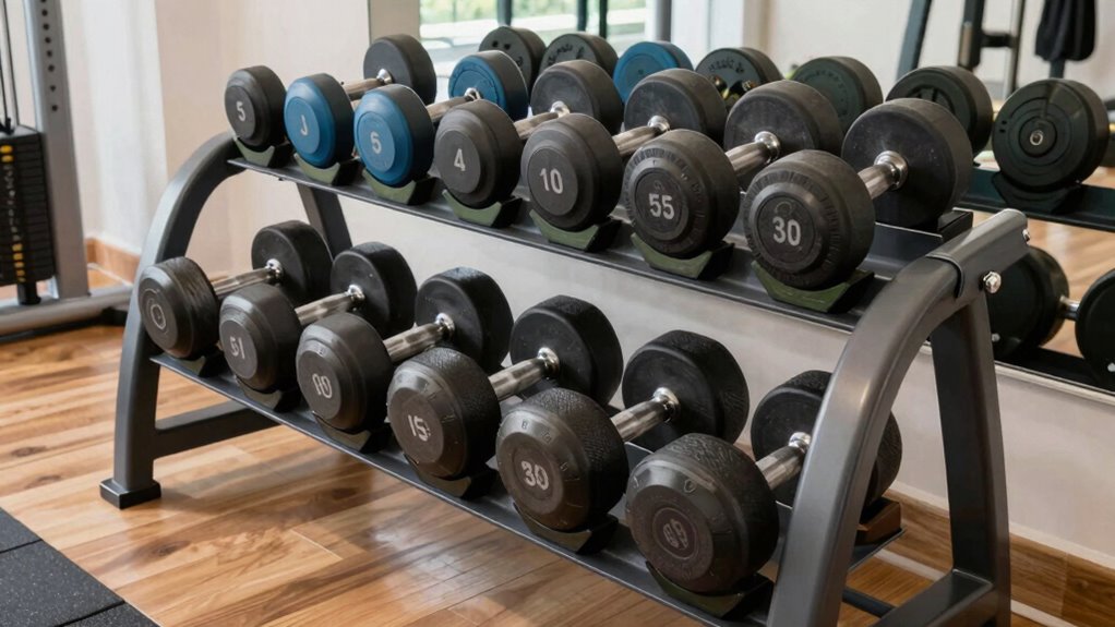 dumbbell set selection factors