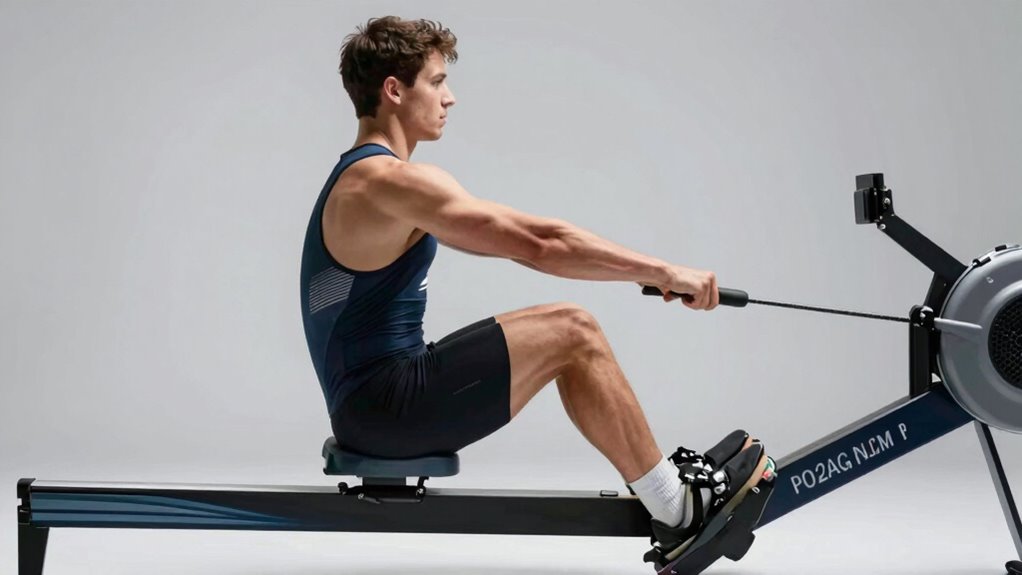 engage core pull smoothly