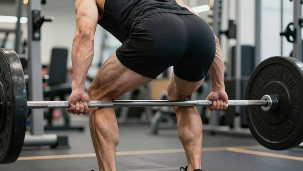 engage glutes maintain neutral spine