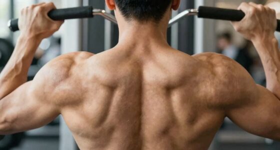 engage lats without arm strain