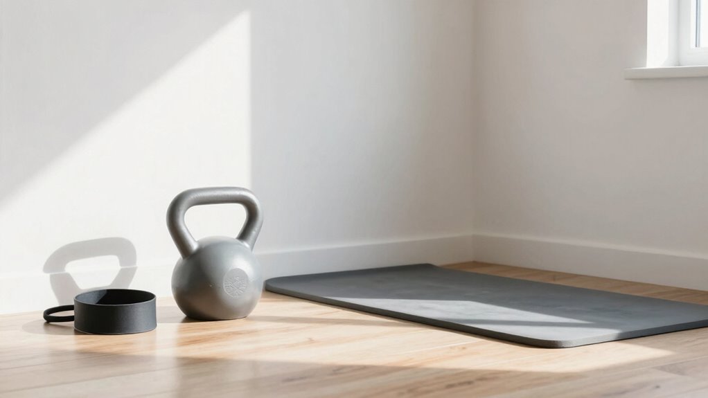 essential minimal workout setup