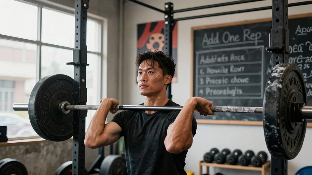 gradually increase repetitions safely