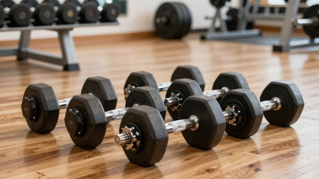 heavy duty adjustable dumbbells