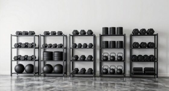 heavy duty gym shelving