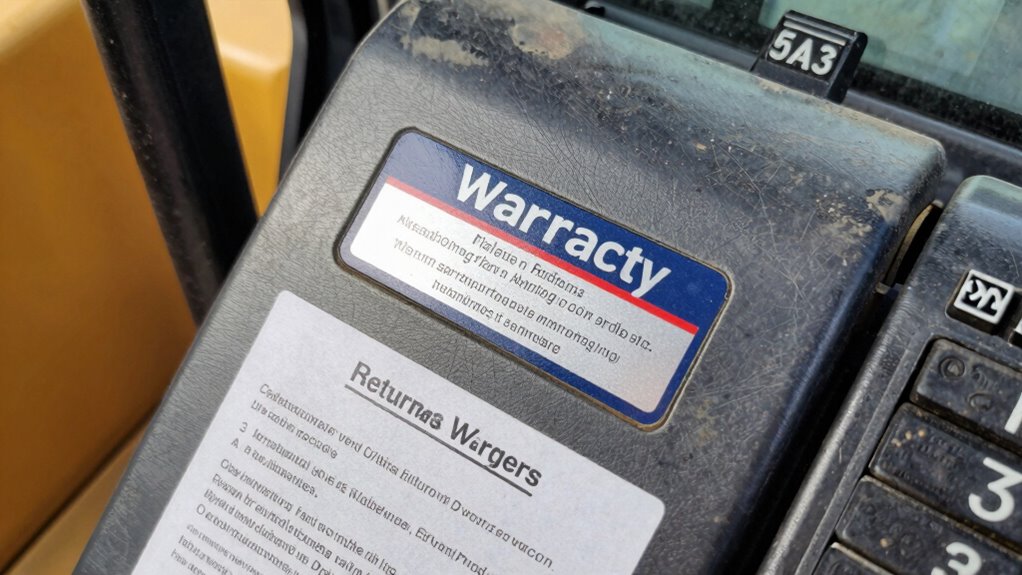 heavy equipment warranty durations