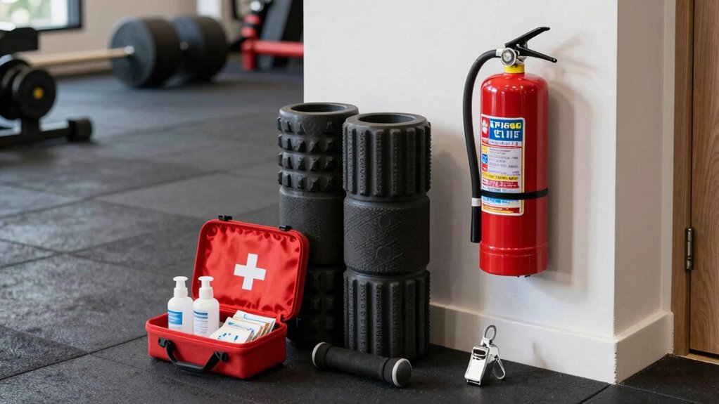 home gym first aid essentials