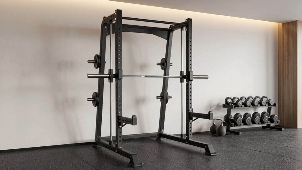 home gym half rack considerations