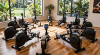 home workout rowing machines