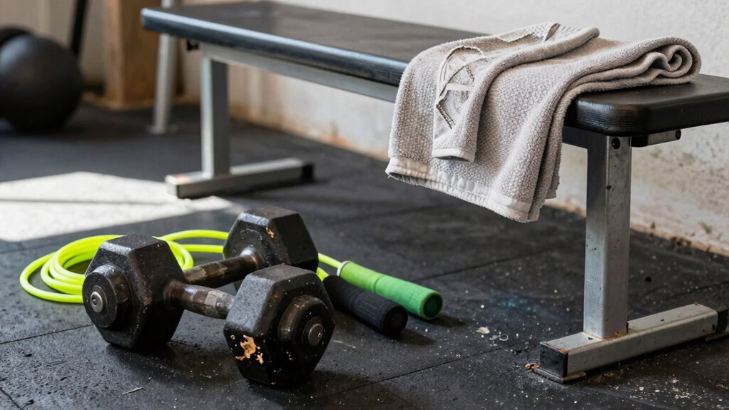 inspect used gym equipment