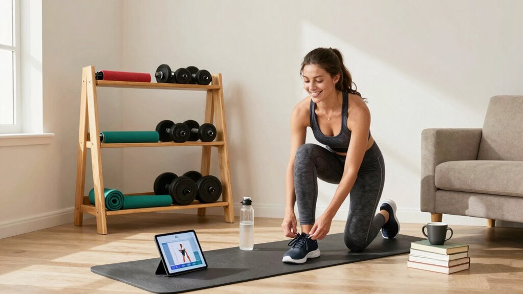 integrate workouts with routines