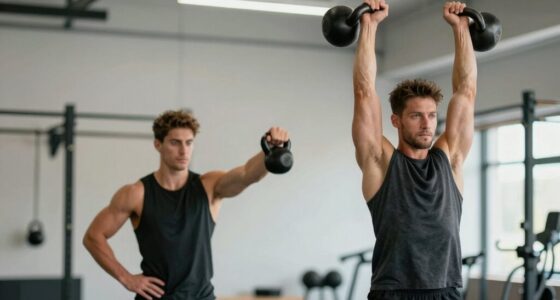 kettlebell swing clean press