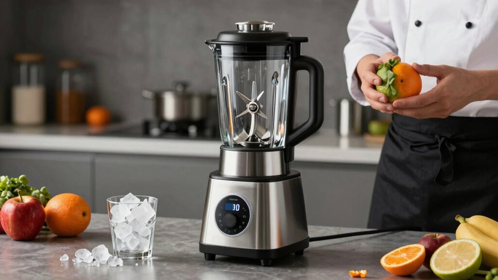 key factors for ice crushing