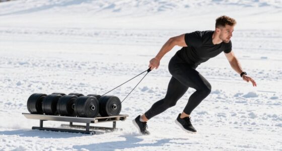 knee friendly sled training