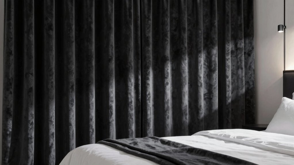 light blocking material installation