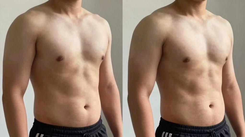 losing fat gaining muscle