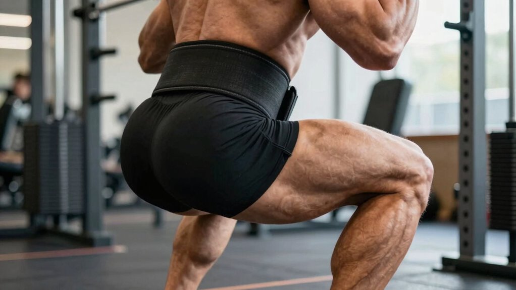 lower body muscle engagement