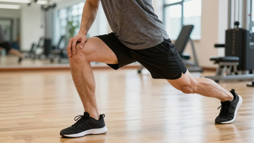 lunge knee pain fixes