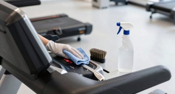 maintain cardio equipment regularly