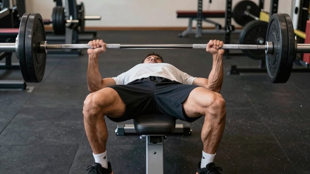 maintain proper bench press form