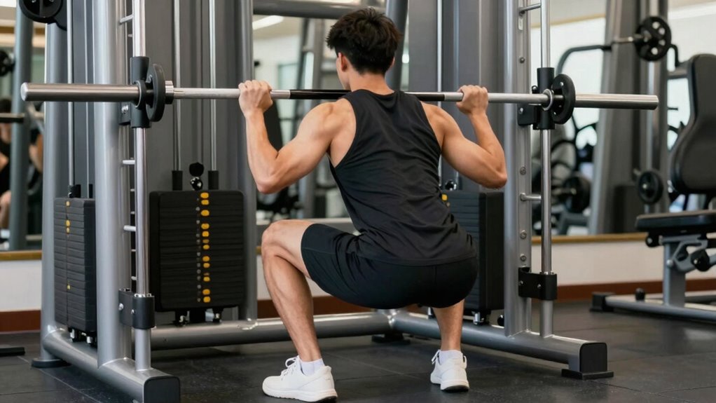 maintain proper squat technique