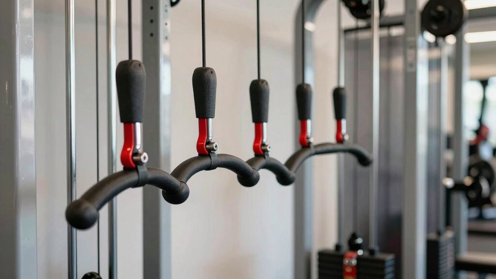 matching handles to muscles