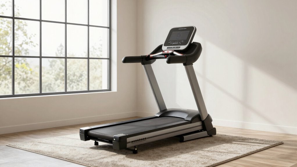 minimum treadmill clearance space