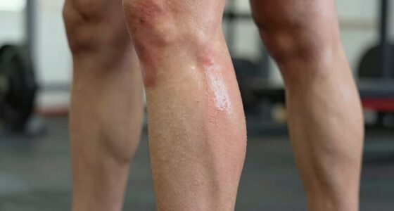 normal post workout discomfort
