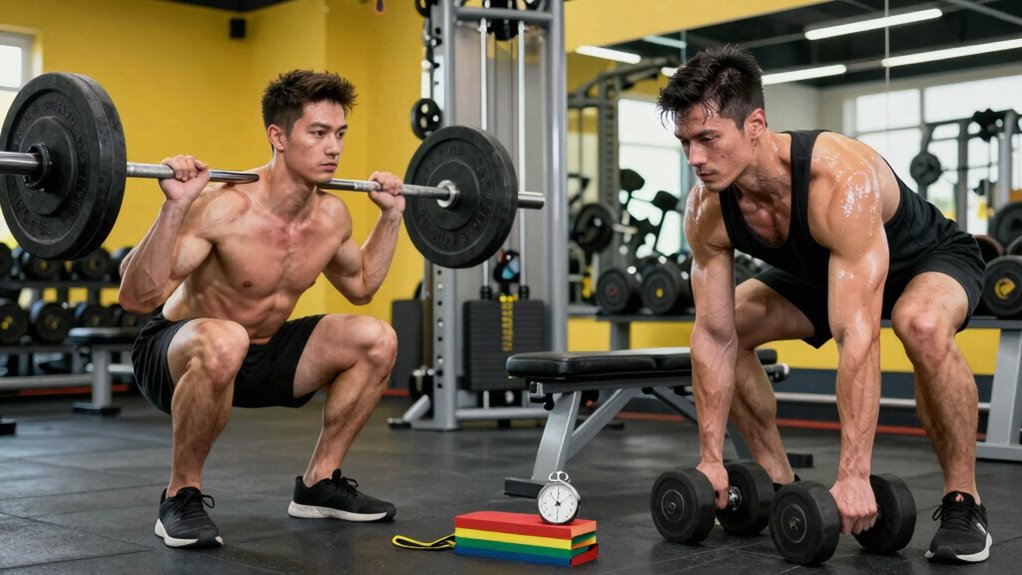 optimal sets reps rest