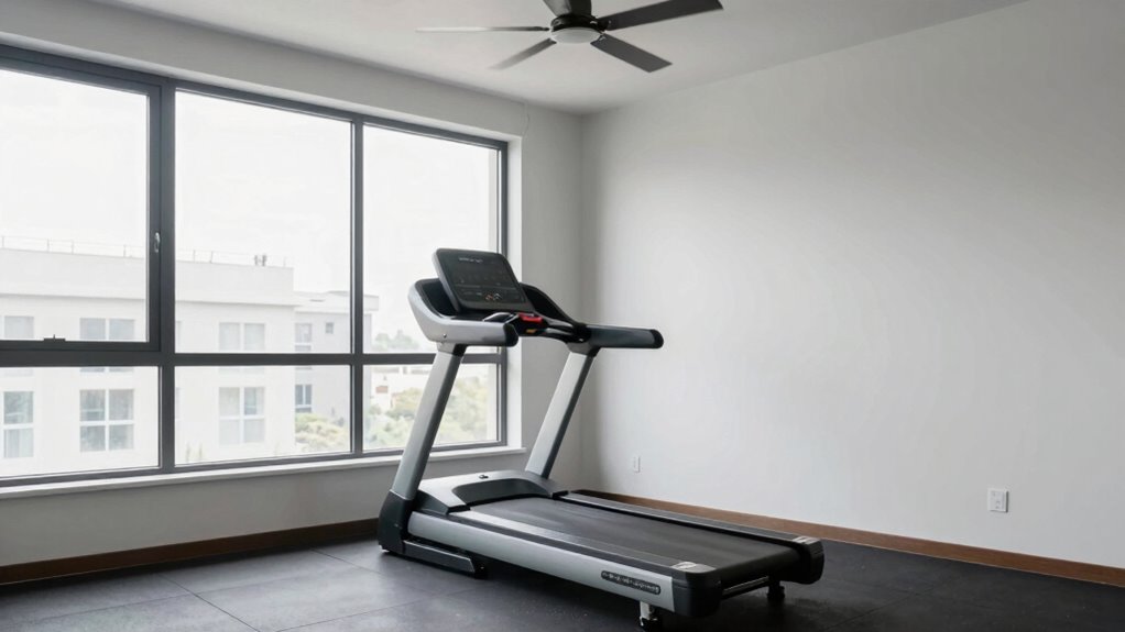 optimal treadmill placement strategy