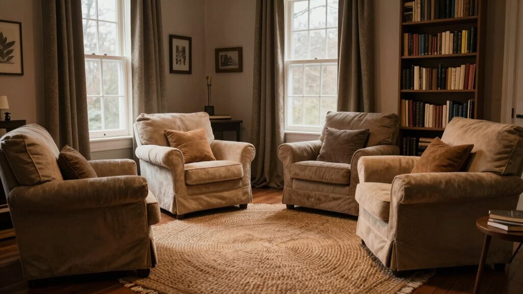 optimize furniture for sound absorption