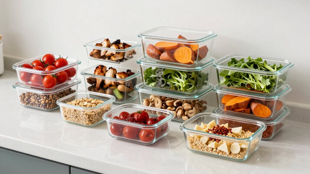 organized versatile meal preparation