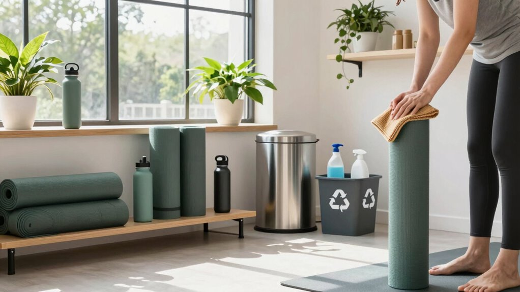 practice recycling and waste reduction