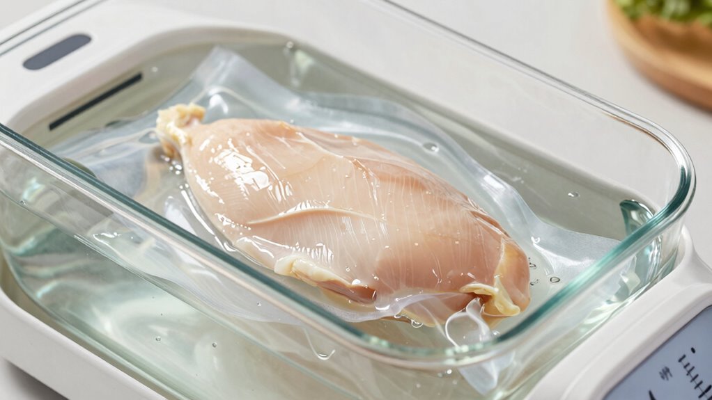 precise controlled water cooking
