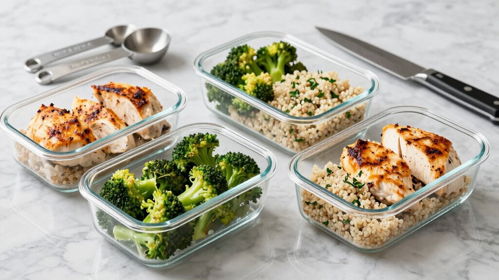 prepped high protein meal options