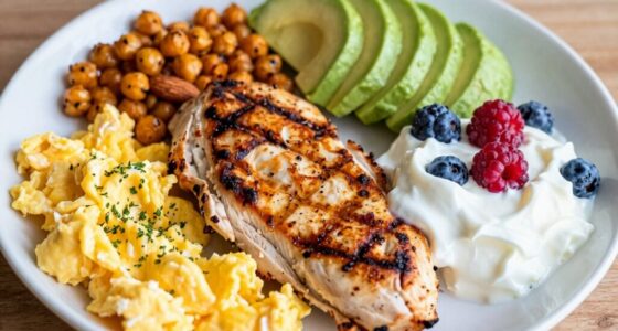 prioritize protein rich foods