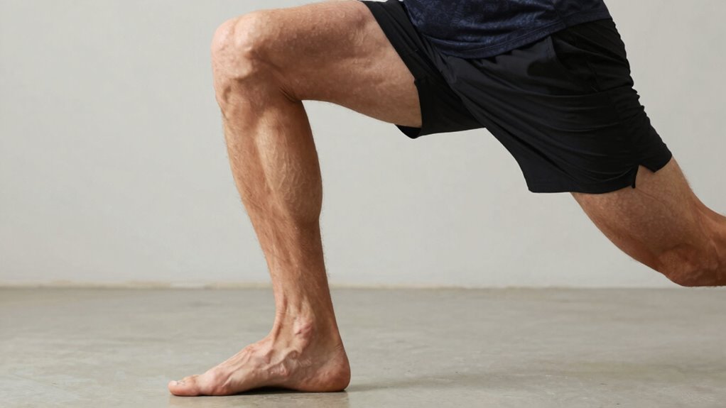 proper ankle and hip alignment